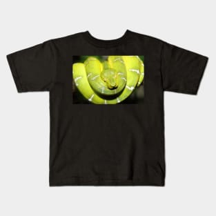 Emerald Tree Boa #1 Kids T-Shirt